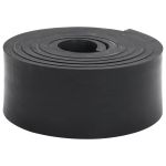 Margine de cauciuc pentru plug de zăpadă negru 250x8x1 cm GartenMobel Dekor
