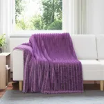 Pătura de aruncat Violet 200 x 150 cm Molton GartenMobel Dekor
