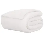 Pătura de aruncat Alb 220 x 240 cm Molton GartenMobel Dekor