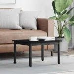 Masă de cafea Stejar Negru 60 x 50 x 36 cm Lemn compozit GartenMobel Dekor