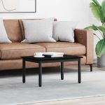 Masă de cafea Stejar Negru 70 x 50 x 36 cm Lemn compozit GartenMobel Dekor