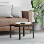 Masă de cafea Stejar fumuriu 50 x 50 x 36 cm Lemn compozit GartenMobel Dekor