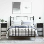 Dulap de noapte cu sertar 2 pcs Stejar Negru 33.5 x 36 x 70 cm GartenMobel Dekor