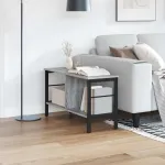 Raft pentru cărți Gri Sonoma 82 x 32 x 47 cm Lemn compozit GartenMobel Dekor