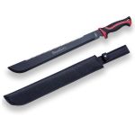 Maceta Joker Brasileiro, lama inoxidabila 46 cm, cu dinti ferastrau si husa OutsideGear Venture