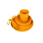 Set vesela camping 6 piese Sea To Summit Delta Camp Set, orange OutsideGear Venture
