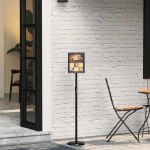 Panouri pentru Târguri Negru 25 x 25 x 125 cm Aluminiu GartenMobel Dekor