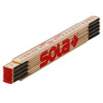 Metru pliabil original lemn H 2/10 SOLA 53010201 HardWork ToolsRange