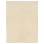 Covor shaggy de zonă Crem 120 x 160 cm Polietilenă GartenMobel Dekor