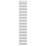 Jaluzea tip zebra gri deschis lățime țesătură 45,9 cm poliester GartenMobel Dekor