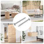 Cuie pentru Lemn 2 pcs GartenMobel Dekor