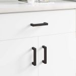 Mâner Mobilier 429 pcs Negru 110 x 12 x 36 mm Fier GartenMobel Dekor