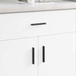 Mânere 973 pcs Negru 106 x 7,4 x 15,5 mm Aluminiu GartenMobel Dekor