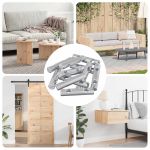 Nucă 413 pcs Zincat 60 x 12 mm Fier GartenMobel Dekor