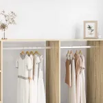 Șină pentru dressing 12 pcs Argintiu 764 x 15 x 29 mm GartenMobel Dekor