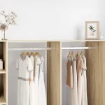 Șină pentru dressing 12 pcs Argintiu 764 x 15 x 29 mm GartenMobel Dekor