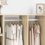 Șină pentru dressing 12 pcs Argintiu 764 x 15 x 29 mm GartenMobel Dekor