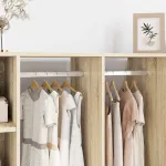 Șină pentru dressing 2 pcs Argintiu 764 x 15 x 29 mm GartenMobel Dekor