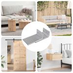 Cheie Hexagonală 12 pcs Argintiu 32 x 86 mm Oțel GartenMobel Dekor