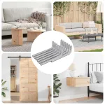 Cheie Hexagonală 12 pcs Argintiu 32 x 86 mm Oțel GartenMobel Dekor