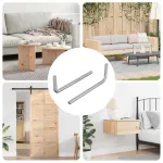 Cheie Hexagonală 2 pcs Argintiu 32 x 86 mm Oțel GartenMobel Dekor