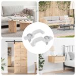 Clipuri LED pentru Strip 2 pcs Transparent 2 x 1 x 0.5 cm GartenMobel Dekor