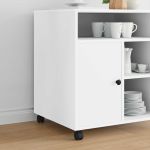 Roată pivotantă 2 pcs Negru 54 mm Fier și PP GartenMobel Dekor