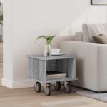 Support TV Gri Sonoma 37 x 35 x 35 cm Lemn compozit GartenMobel Dekor