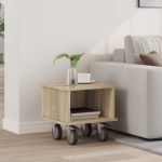 Support TV Stejar Sonoma 37 x 35 x 35 cm Lemn compozit GartenMobel Dekor