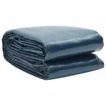 Folie solară plutitoare piscină, negru/albastru, 549 cm, PE GartenMobel Dekor