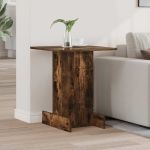 Masă laterală Stejar fumuriu 44,5 x 45 x 55 cm Lemn compozit GartenMobel Dekor