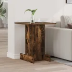 Masă laterală Stejar fumuriu 44,5 x 45 x 55 cm Lemn compozit GartenMobel Dekor