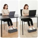 Perne pentru suportul picioarelor Simplu Gri GartenMobel Dekor