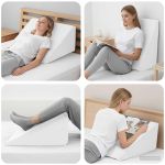 Pillow pentru Picioare Simplu Alb GartenMobel Dekor