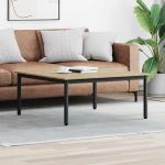 Masă de cafea Sonoma 100 x 100 x 45 cm Lemn compozit GartenMobel Dekor