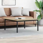 Masă de cafea Sonoma 100 x 100 x 45 cm Lemn compozit GartenMobel Dekor