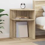 Masă laterală Stejar Sonoma 39,7 x 39,7 x 60 cm Lemn compozit GartenMobel Dekor