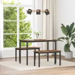 bancă Lemn vechi 80 x 35 x 45 cm Lemn compozit GartenMobel Dekor