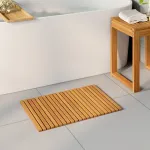 Covoraș de baie Simplu Maro 60 x 40 cm lemn GartenMobel Dekor