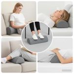 Perna pentru Picioare Geometric Gri GartenMobel Dekor