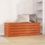 Cutie de depozitare cu ușă Maroniu cerat 89 x 36,5 x 33 cm GartenMobel Dekor