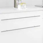 Mâner pentru Dulap 12 pcs Argintiu 800 mm Oţel inoxidabil GartenMobel Dekor