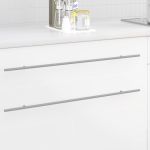 Mâner pentru Dulap 2 pcs Argintiu 800 mm Oţel inoxidabil GartenMobel Dekor