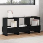 Raft pentru reviste Stejar Negru 102 x 30 x 45 cm GartenMobel Dekor