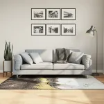 Covor lavabil anti-alunecare, multicolor, 120x180 cm GartenMobel Dekor