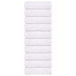 Lavete de baie, FROGN, 10 buc., alb, 15x21 cm, 360 g/m² GartenMobel Dekor