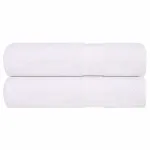 Prosoape de baie, FROGN, 2 buc., alb, 100x150 cm, 360 g/m² GartenMobel Dekor