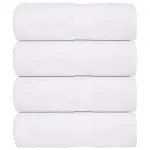 Prosoape de baie, FROGN, 4 buc., alb, 30x30 cm, 360 g/m² GartenMobel Dekor