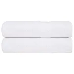 Prosoape de duș, FROGN, 2 buc., alb, 70x140 cm, 360 g/m² GartenMobel Dekor