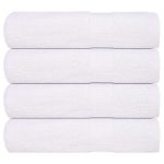 Prosoape de duș, FROGN, 4 buc., alb, 70x140 cm, 360 g/m² GartenMobel Dekor